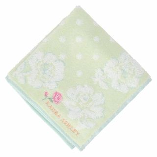 【色: グリーン】[Laura Ashley] ハンカチタオルハンカチ 0570(その他)