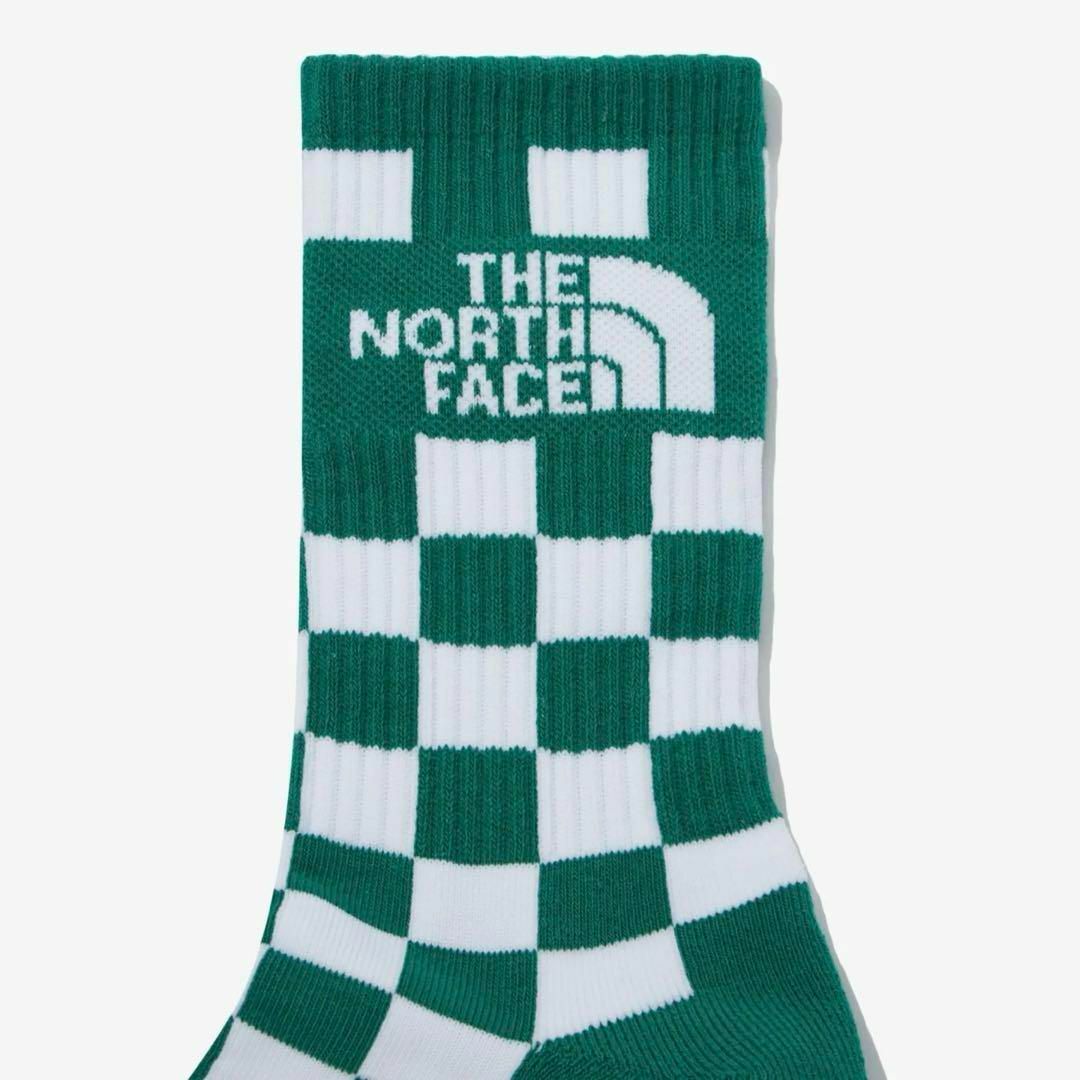 THE NORTH FACE(ザノースフェイス)の★送料込★ザ・ノースフェイス★MID SOCKS ★ミッドソックス green レディースのレッグウェア(ソックス)の商品写真