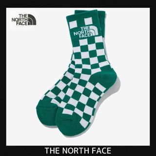 ザノースフェイス(THE NORTH FACE)の★送料込★ザ・ノースフェイス★MID SOCKS ★ミッドソックス green(ソックス)