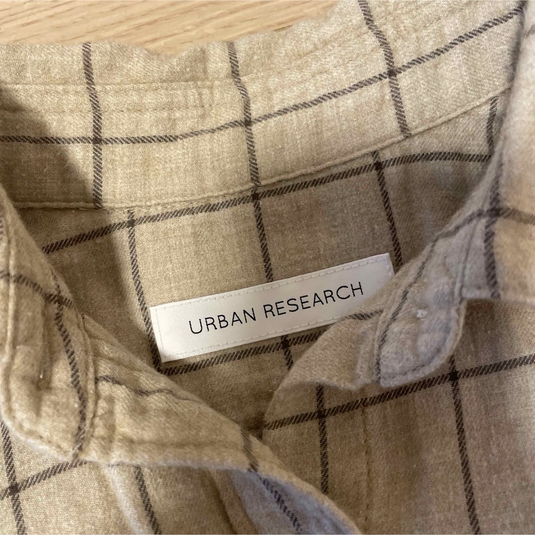 URBAN RESEARCH(アーバンリサーチ)のURBAN RESEARCH ニュアンスチェックシャツ レディースのトップス(シャツ/ブラウス(長袖/七分))の商品写真