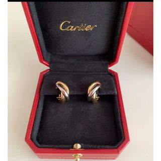 カルティエ(Cartier)の4/10出品終了　カルティエ　トリニティピアス　ラージサイズ(ピアス)