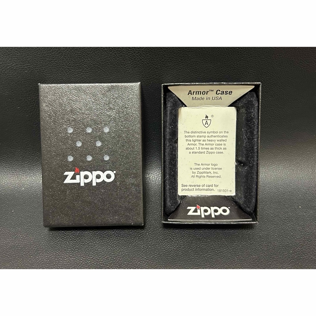 ZIPPO(ジッポー)のzippo 04年製 Armor zippo アーマージッポー オイルライター  メンズのファッション小物(タバコグッズ)の商品写真