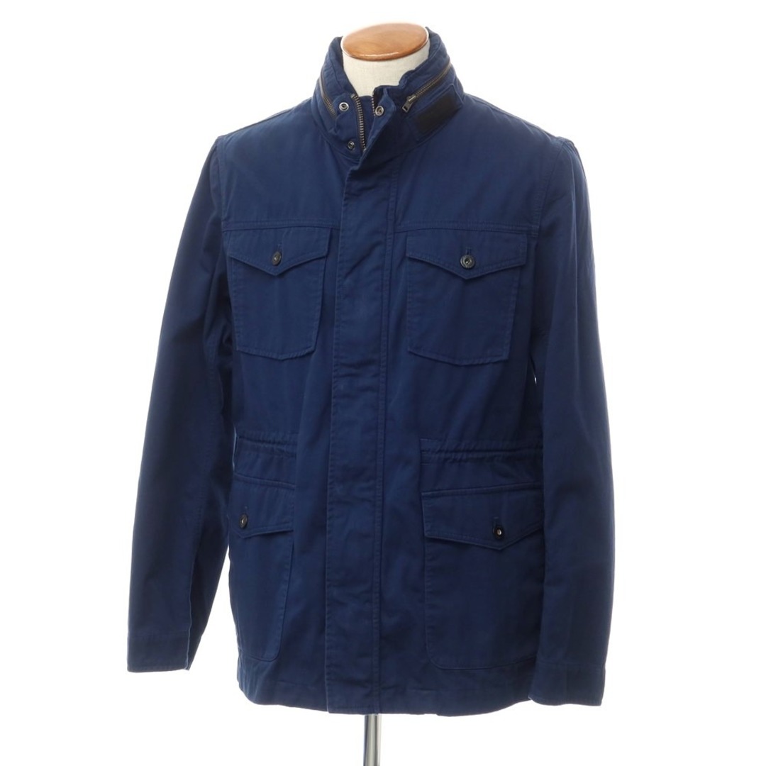 WOOLRICH(ウールリッチ)の【中古】ウールリッチ WOOLRICH コットン フィールドジャケット ネイビー【サイズM】【メンズ】 メンズのジャケット/アウター(ブルゾン)の商品写真