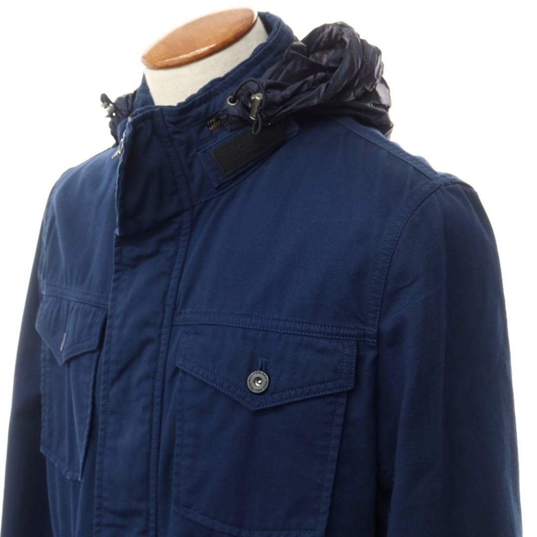 WOOLRICH(ウールリッチ)の【中古】ウールリッチ WOOLRICH コットン フィールドジャケット ネイビー【サイズM】【メンズ】 メンズのジャケット/アウター(ブルゾン)の商品写真