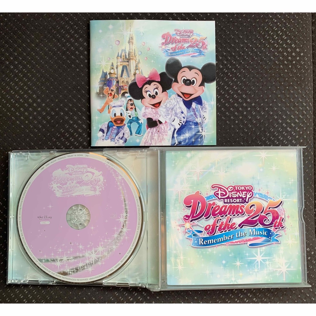 東京ディズニーリゾートⓇドリームス・オブ・25th～リメンバー・ザ・ミュージック エンタメ/ホビーのCD(キッズ/ファミリー)の商品写真