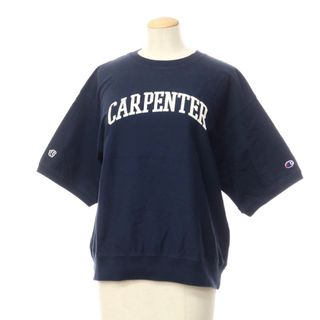 Champion - 【中古】チャンピオン Champion BEMAS BOY別注 コットン 半袖Ｔシャツ ネイビー【サイズXS】【レディース】