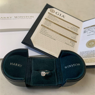 HARRY WINSTON - 4/10出品終了　ハリーウィンストン　ダイヤ指輪