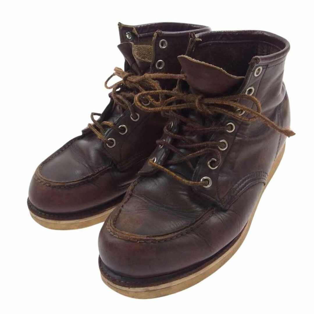 REDWING(レッドウィング)のRED WING レッドウィング ブーツ 8855 90s 日本別注 CLASSIC MOC クラシックモック 7ホールブーツ オイルドブラウンセッター ブラウン系 7E【中古】 メンズの靴/シューズ(ブーツ)の商品写真