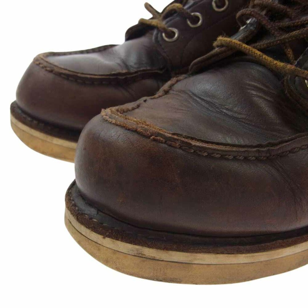 REDWING(レッドウィング)のRED WING レッドウィング ブーツ 8855 90s 日本別注 CLASSIC MOC クラシックモック 7ホールブーツ オイルドブラウンセッター ブラウン系 7E【中古】 メンズの靴/シューズ(ブーツ)の商品写真