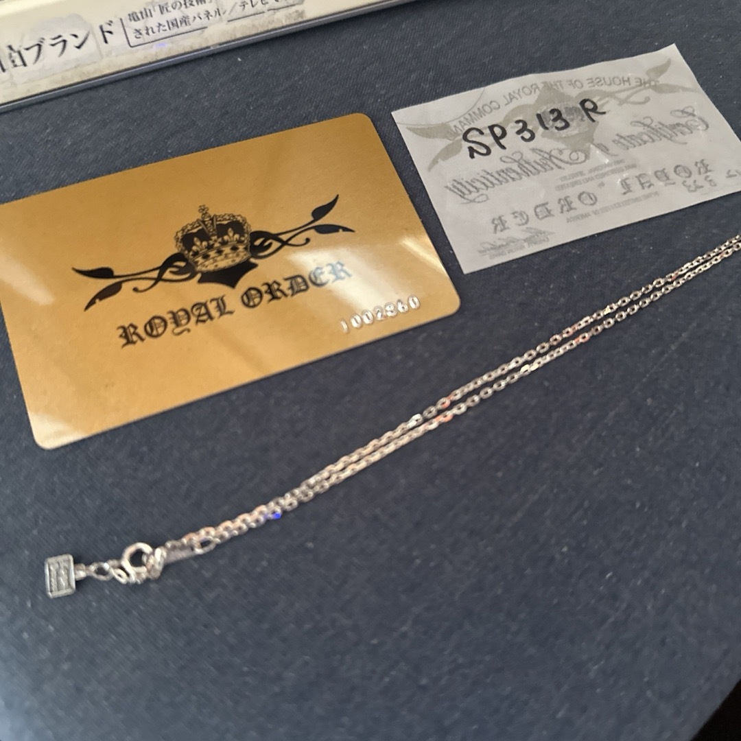 ROYALORDER(ロイヤルオーダー)のロイヤルオーダー  ネックレス  トップ 翼 レディースのアクセサリー(ネックレス)の商品写真