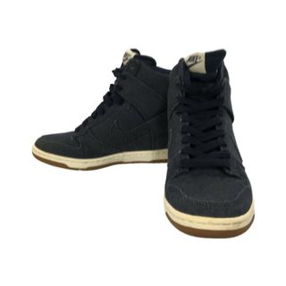 NIKE - ナイキ NIKE ハイカットスニーカー インヒール レディース 23.5