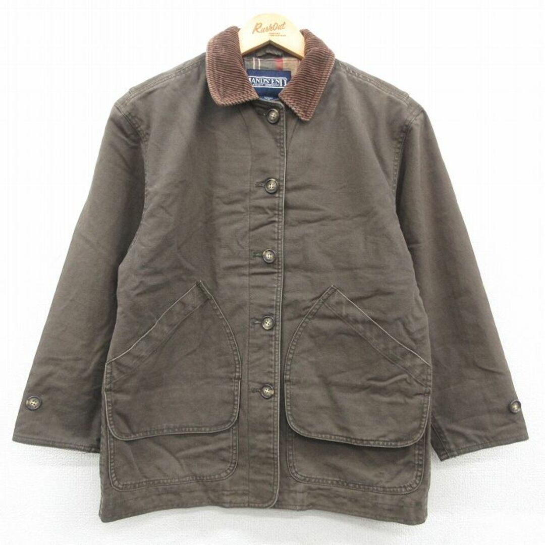 LANDS'END - 古着 ランズエンド 長袖 カバーオール レディース LANDS'END - 古着 ランズエンド 長袖 カバーオール レディース