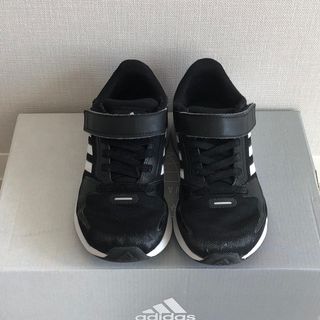 adidas - adidas スニーカー　黒　17