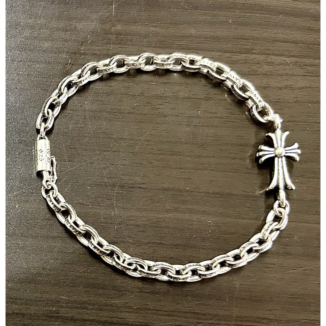 Chrome Hearts(クロムハーツ)のクロムハーツ　ベイビーファットペーパーチェーンブレスレット メンズのアクセサリー(ブレスレット)の商品写真