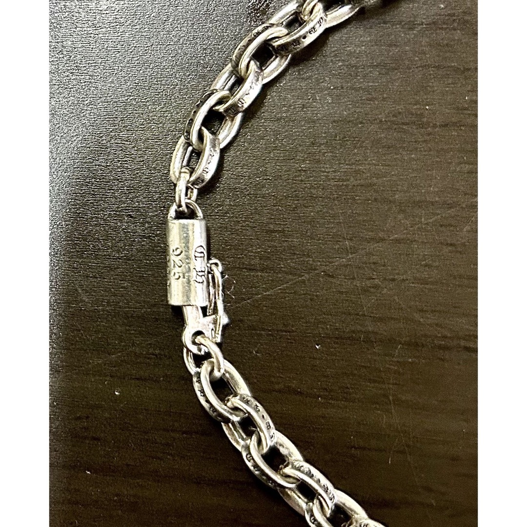 Chrome Hearts(クロムハーツ)のクロムハーツ　ベイビーファットペーパーチェーンブレスレット メンズのアクセサリー(ブレスレット)の商品写真