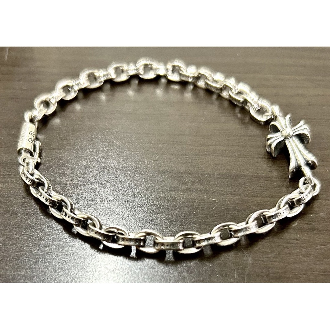 Chrome Hearts(クロムハーツ)のクロムハーツ　ベイビーファットペーパーチェーンブレスレット メンズのアクセサリー(ブレスレット)の商品写真