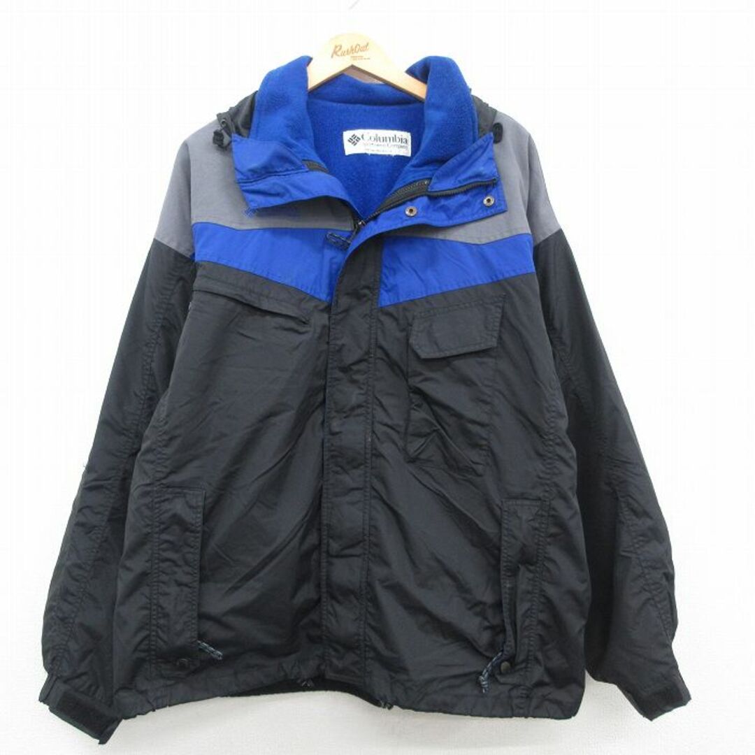 90s】 Columbia コロンビア ジップアップ マウンテンパーカー 90s】 Columbia コロンビア ジップアップ マウンテンパーカー