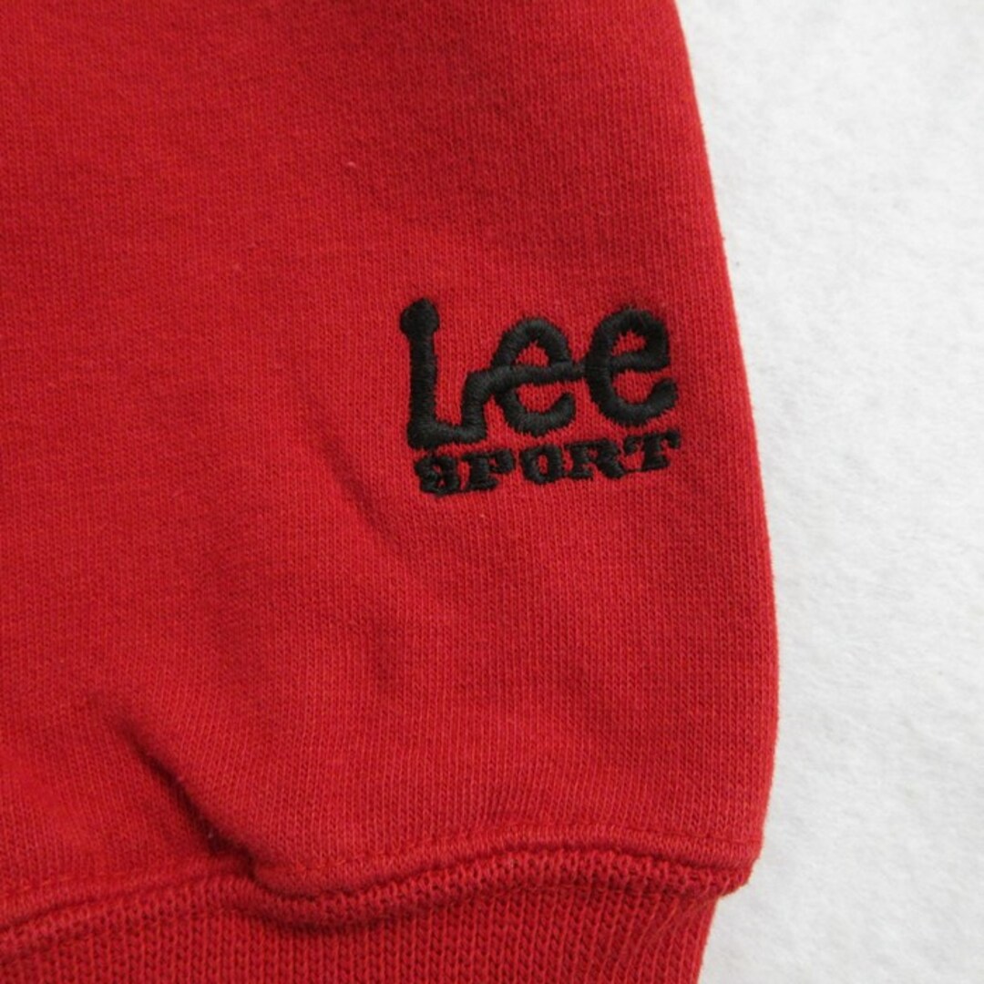 Lee(リー)のM★古着 リー Lee 長袖 スウェット メンズ 00年代 00s NHL シカゴブラックホークス 刺繍 クルーネック 赤 レッド アイスホッケー 23oct06 中古 スエット トレーナー トップス メンズのトップス(パーカー)の商品写真