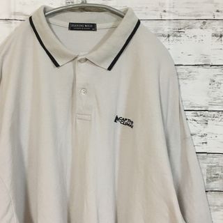 アートヴィンテージ(ART VINTAGE)の【希少】JEANING WILD ポロシャツ M グレー ヴィンテージ(ポロシャツ)