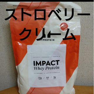 マイプロテイン(MYPROTEIN)のマイプロテイン ストロベリークリーム 1kg(トレーニング用品)