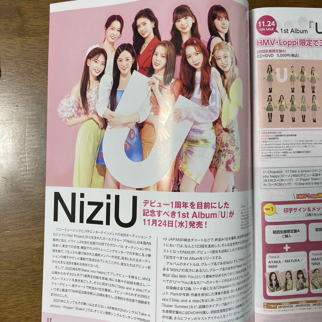 橋本環奈 上白石萌音 NiziU 月刊ローチケ　未使用 エンタメ/ホビーのタレントグッズ(女性タレント)の商品写真