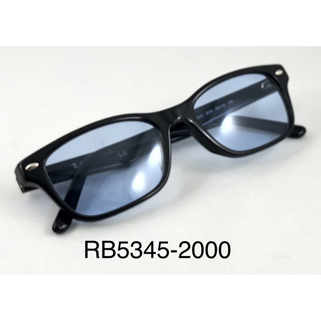 Ray-Ban(レイバン)のRay-BanレイバンRX5345D-2000ライトカラーブルーレンズサングラス メンズのファッション小物(サングラス/メガネ)の商品写真