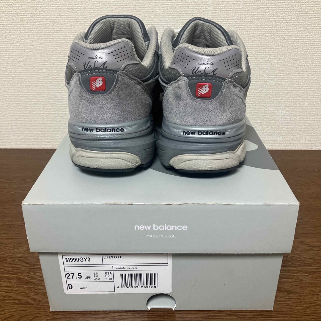 ニューバランス New balance 990v3 27.5cm スニーカー ニューバランス New balance 990v3 27.5cm スニーカー