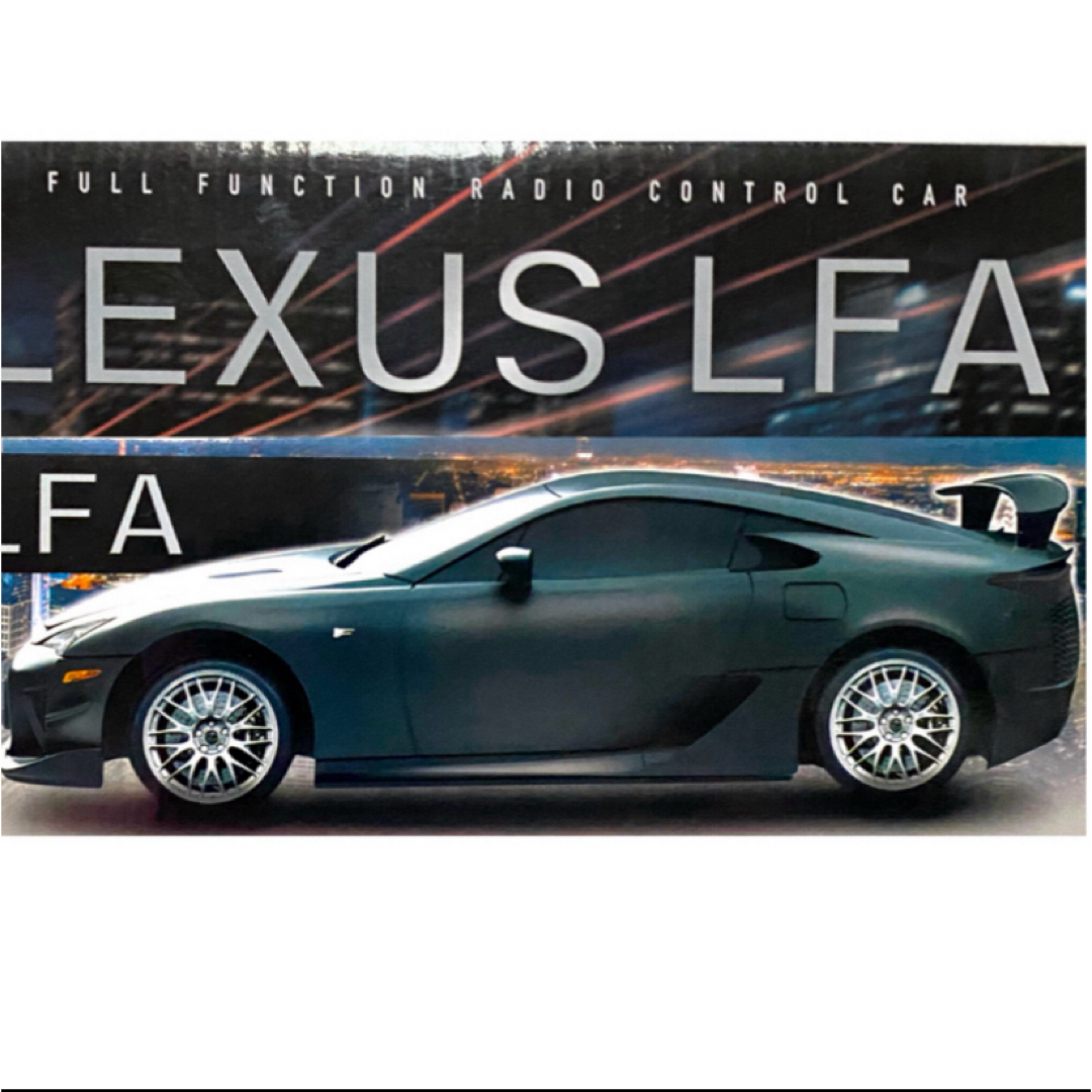 LEXUS LFA レクサス LFA フルファンクション ラジコン(ブラック)  エンタメ/ホビーのおもちゃ/ぬいぐるみ(トイラジコン)の商品写真