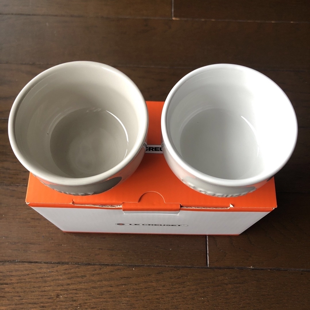 LE CREUSET(ルクルーゼ)のル・クルーゼ   ミニ・フローラ・ボール 4個セット【新品/未使用】 インテリア/住まい/日用品のキッチン/食器(食器)の商品写真