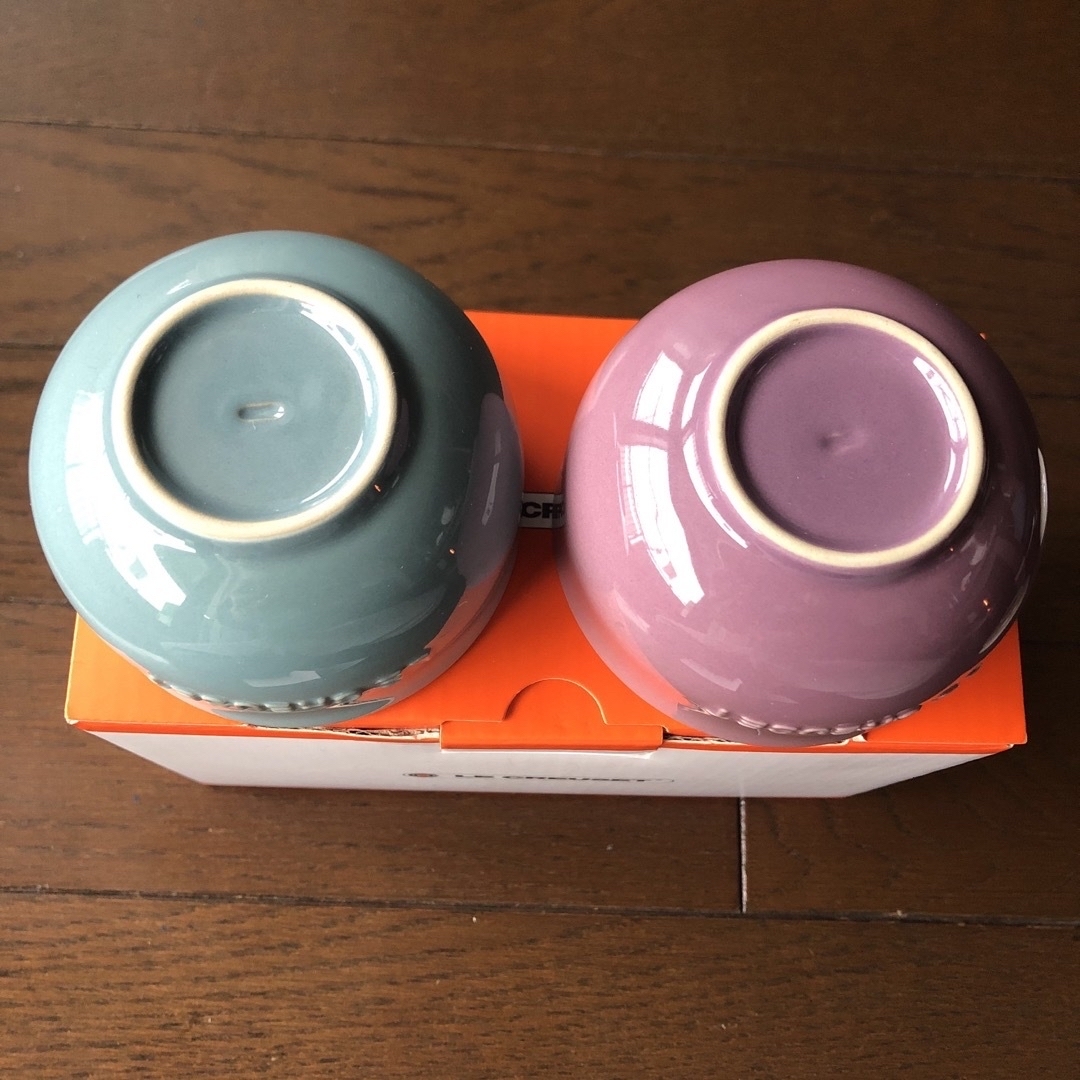 LE CREUSET(ルクルーゼ)のル・クルーゼ   ミニ・フローラ・ボール 4個セット【新品/未使用】 インテリア/住まい/日用品のキッチン/食器(食器)の商品写真