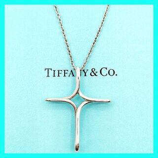 ティファニー(Tiffany & Co.)のティファニー インフィニティクロス ネックレス シルバー 925 ミディアム(ネックレス)