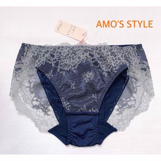 AMO'S STYLE - トリンプAMO'S STYLE レギュラーショーツ L ネイビー定価1,980円