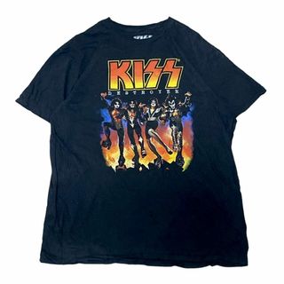 KISS ハードロック バンド半袖Tシャツ DESTROYER s99(Tシャツ/カットソー(半袖/袖なし))