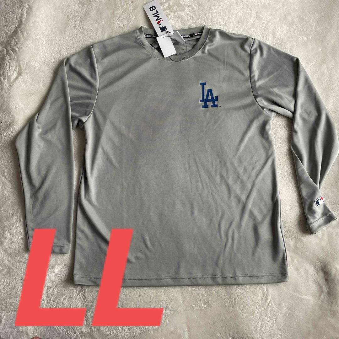 MLB(メジャーリーグベースボール)のLL！MLB ドジャース 大谷翔平 長袖 シャツ メッシュ素材 メンズのトップス(Tシャツ/カットソー(七分/長袖))の商品写真