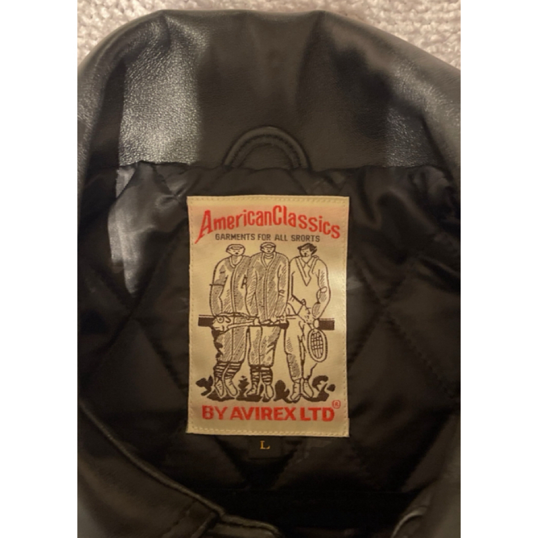 AVIREX - VALLAD STUDIO × AVIREX LEATHER JACKETの通販 by AVIREX - VALLAD STUDIO × AVIREX LEATHER JACKETの通販 by