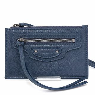 バレンシアガ(Balenciaga)のバレンシアガ ネオクラシック ロング コイン&カードホルダー ブルーグレー系 カーフスキン 640110 小財布 未使用品(財布)