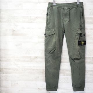 STONE ISLAND - STONE ISLAND 20AW コットンウール カーゴパンツ-Olv/30