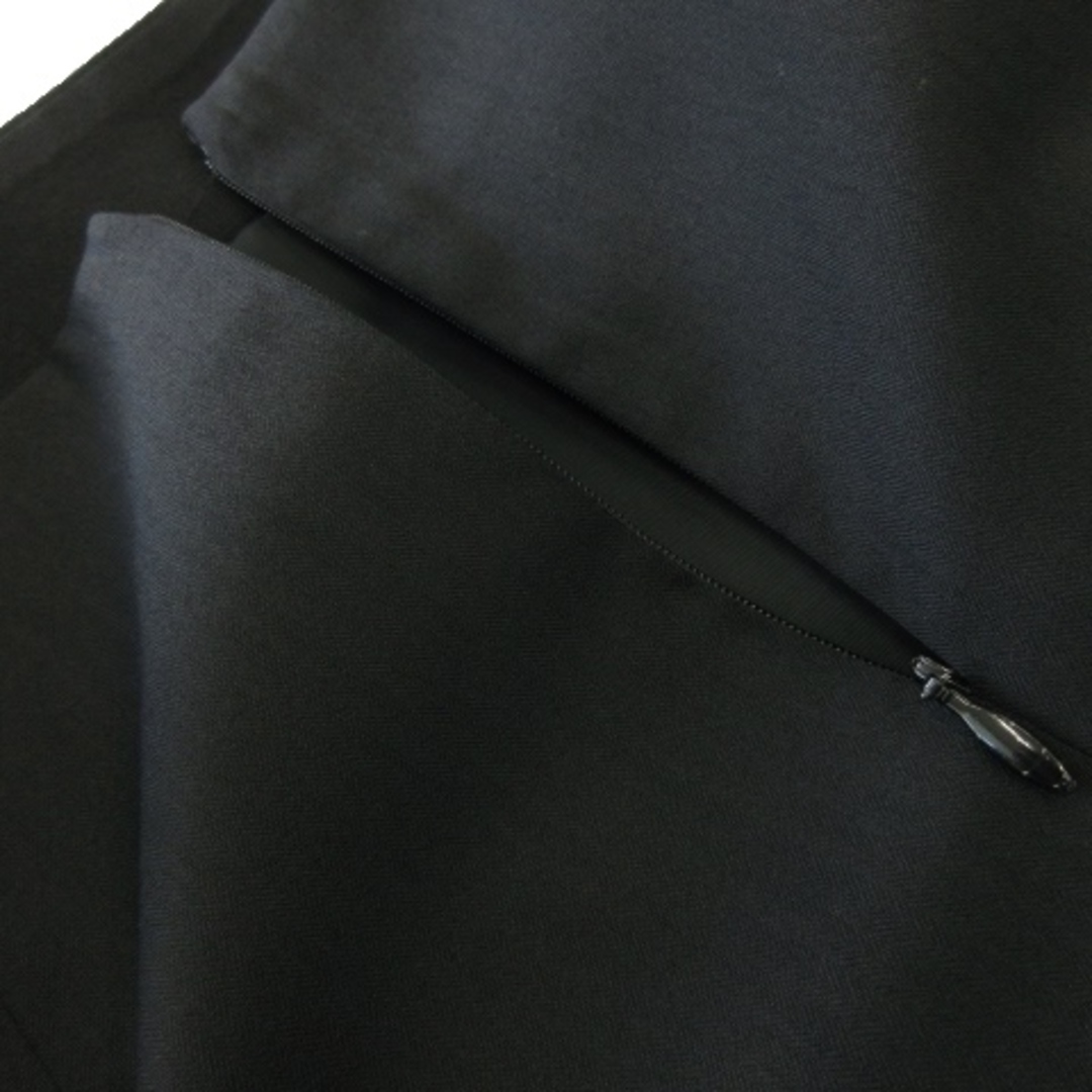 Le souk(ルスーク)のルスーク スカート タイト ひざ丈 ウール ストレッチ バックスリット 36 黒 レディースのスカート(ひざ丈スカート)の商品写真