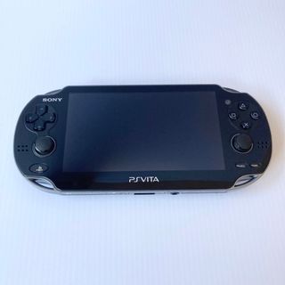 プレイステーションヴィータ(PlayStation Vita)のpsvita 本体　クリスタルブラック　本体(携帯用ゲーム機本体)