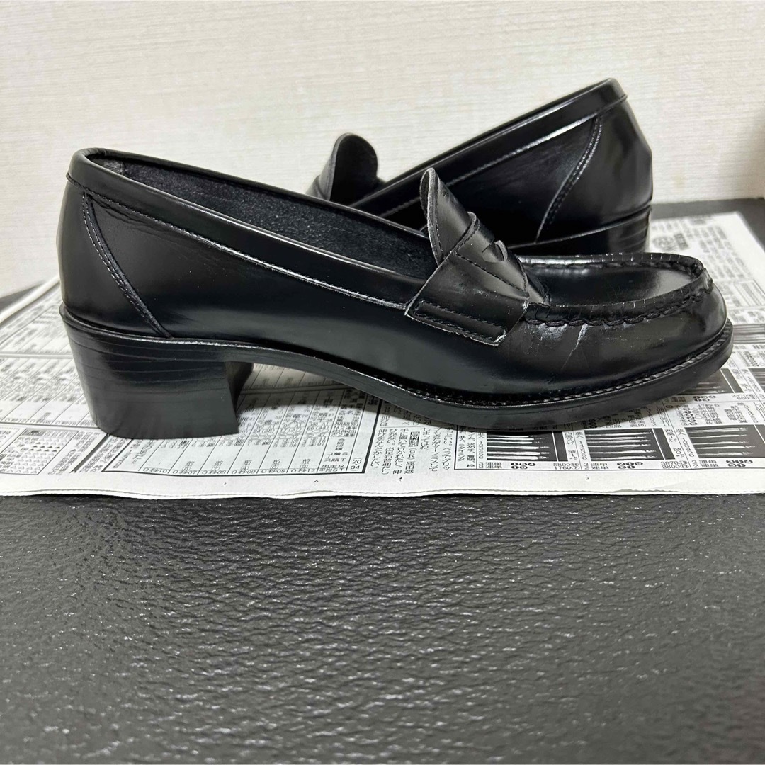 HARUTA(ハルタ)のHARUTA School Loafer  ローファー 24cmEEE　ブラック レディースの靴/シューズ(ローファー/革靴)の商品写真