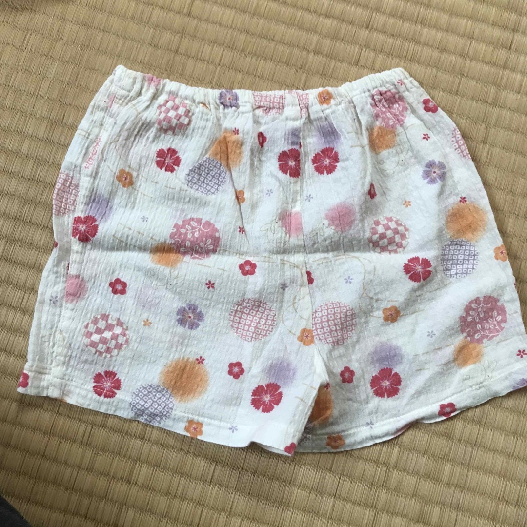 甚兵衛　女の子　80-90  キッズ/ベビー/マタニティのキッズ服女の子用(90cm~)(甚平/浴衣)の商品写真