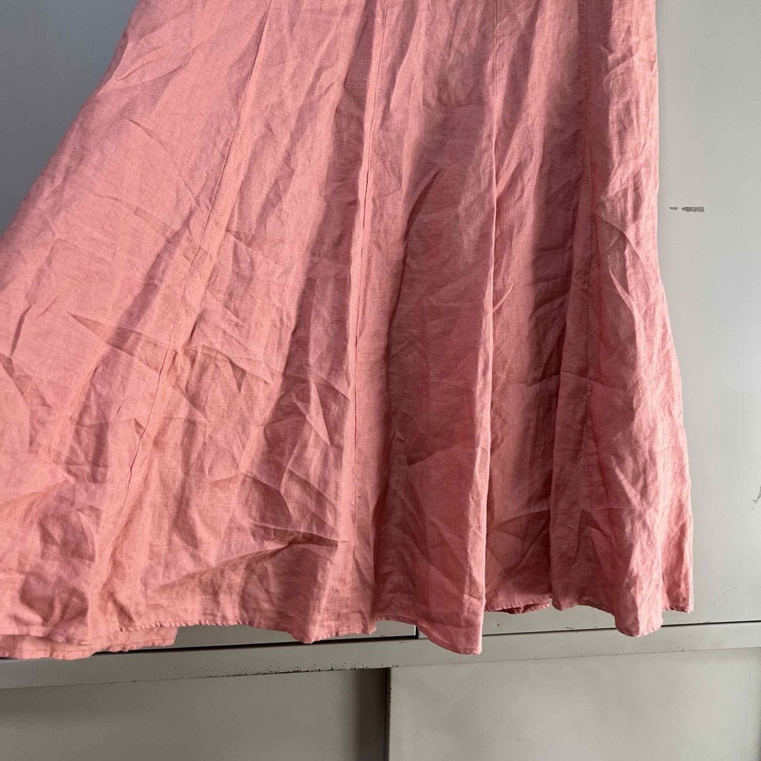 UNITED ARROWS(ユナイテッドアローズ)のkortrijk linen ユナイテッドアローズ　リネン100ロングスカート レディースのスカート(ロングスカート)の商品写真