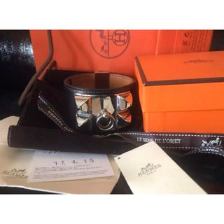 エルメス(Hermes)の美品　コリエドシアン　エルメス　Lサイズ　メンズサイズ(ブレスレット)