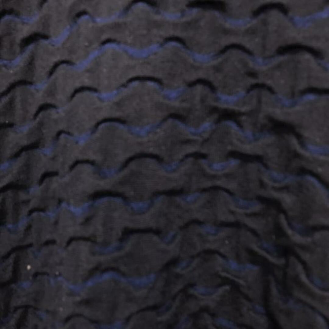 ARMANI COLLEZIONI(アルマーニ コレツィオーニ)のARMANICOLLEZIONI(アルマーニコレッツォーニ) 長袖セーター サイズ52 XL レディース美品  - ダークネイビー×ネイビー クルーネック レディースのトップス(ニット/セーター)の商品写真