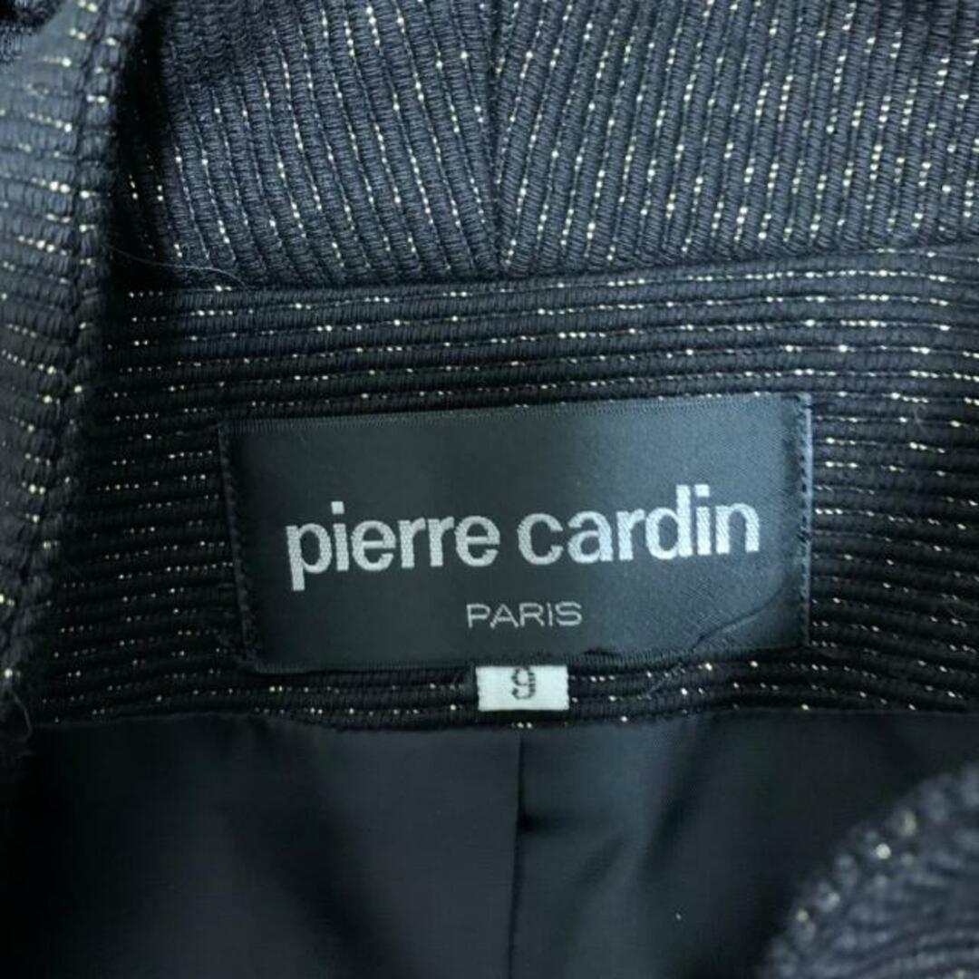 pierre cardin(ピエールカルダン)のpierre cardin(ピエールカルダン) スカートスーツ レディース美品  - 黒 リボン レディースのフォーマル/ドレス(スーツ)の商品写真