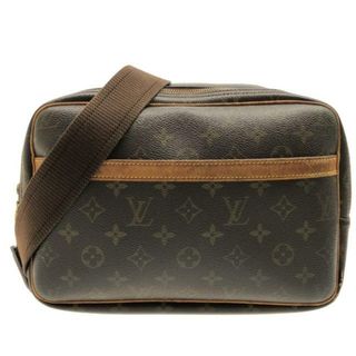 ルイヴィトン(LOUIS VUITTON)のLOUIS VUITTON(ルイヴィトン) ショルダーバッグ モノグラム リポーターPM M45254 - モノグラム･キャンバス、ヌメ革(ショルダーバッグ)