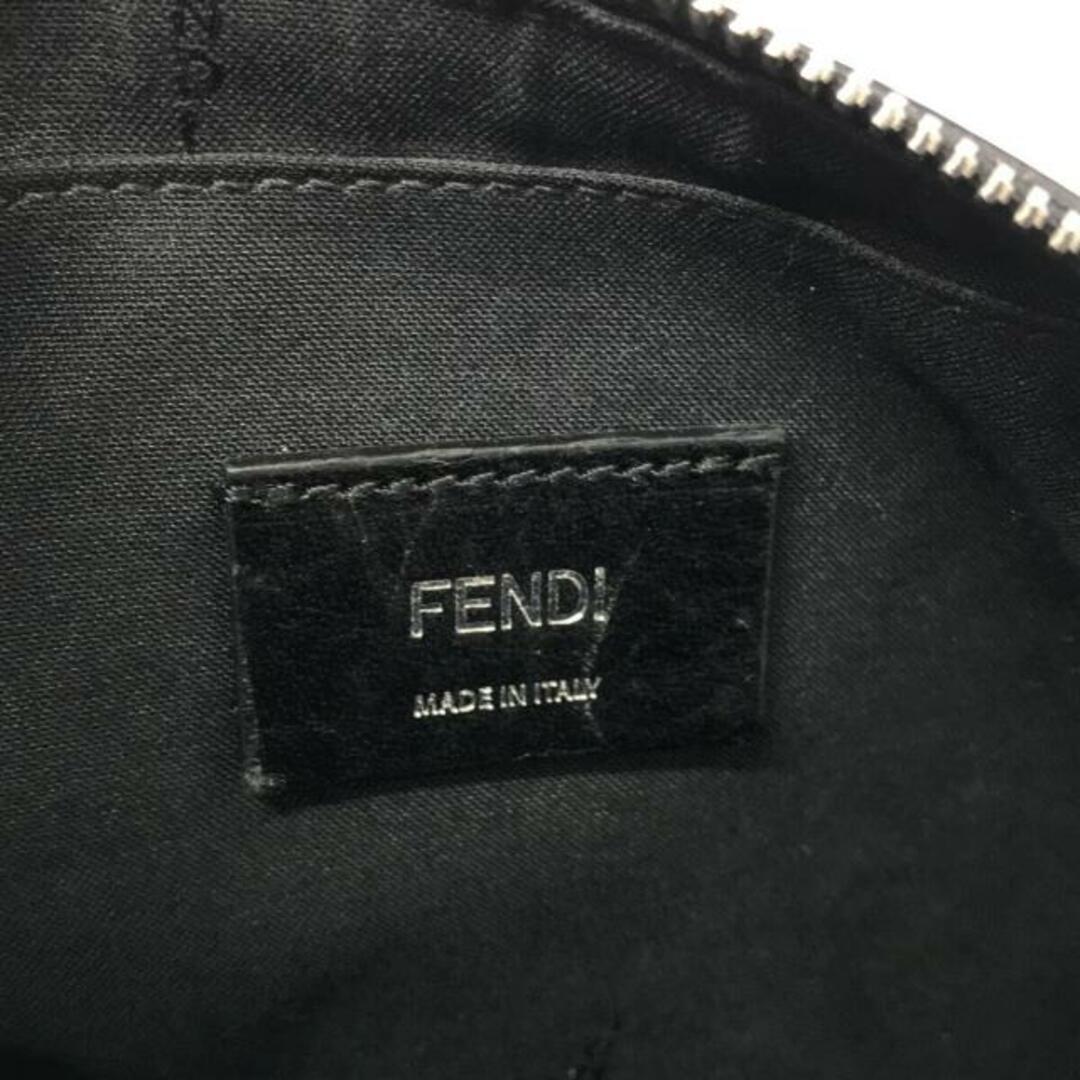 FENDI(フェンディ)のFENDI(フェンディ) ショルダーバッグ カメラケース/キャム/ズッカ柄 7M0286 黒×グレー×イエロー PVC(塩化ビニール)×レザー レディースのバッグ(ショルダーバッグ)の商品写真