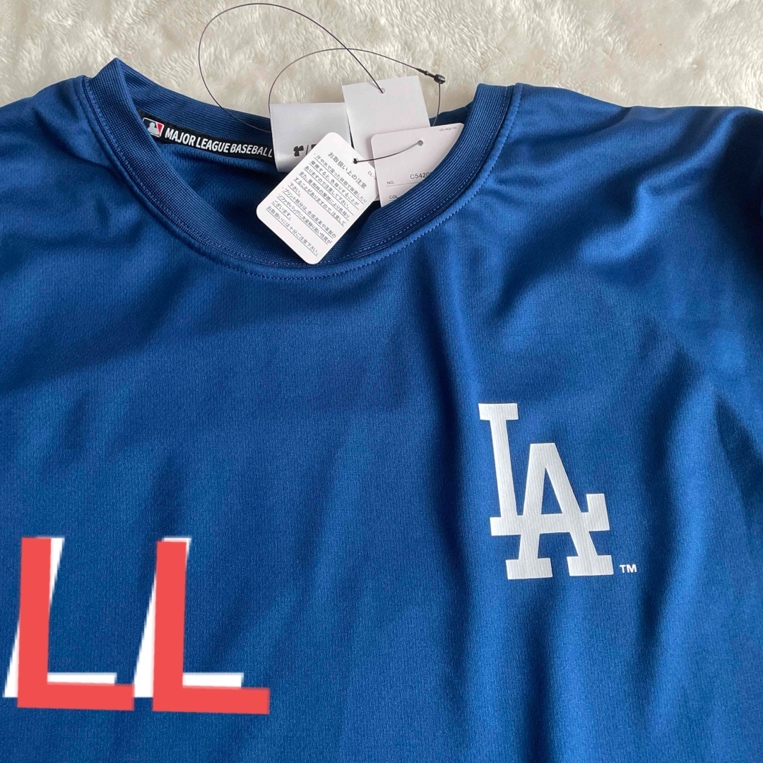 MLB(メジャーリーグベースボール)のLL！MLB ドジャース 大谷翔平 長袖 シャツ メッシュ素材 メンズのトップス(Tシャツ/カットソー(七分/長袖))の商品写真