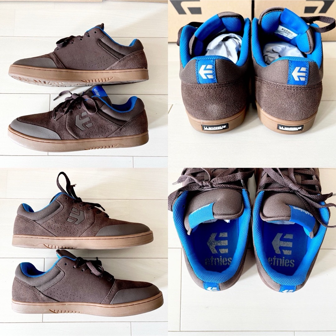 etnies(エトニーズ)のs☆極美品 2足☆ エトニーズ マラナ ミシュラン ブラウン&ブラック 27.5 メンズの靴/シューズ(スニーカー)の商品写真