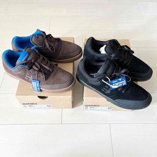 エトニーズ(etnies)のs☆極美品 2足☆ エトニーズ マラナ ミシュラン ブラウン&ブラック 27.5(スニーカー)